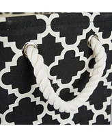 Design Imports Polyester Bin Lattice Rectangle