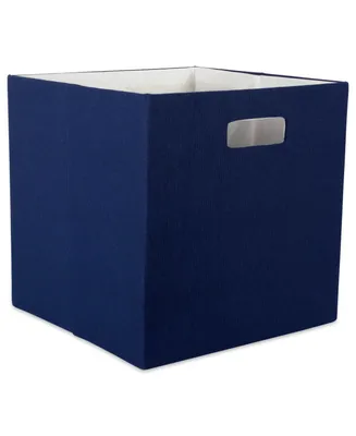 Design Imports Polyester Cube Solid Square