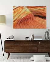 Empire Art Direct Painted Rock Frameless Free Floating Tempered Glass Panel Graphic Abstract Wall Art, 32" x 48" x 0.2"