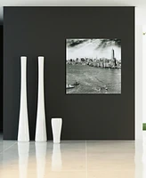 Empire Art Direct New York Skyline B Frameless Free Floating Tempered Glass Panel Graphic Wall Art, 36" x 36" x 0.2"
