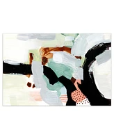 Empire Art Direct Synchronal I Frameless Free Floating Tempered Art Glass Abstract Wall Art by Ead Art Coop, 48" x 32" x 0.2"