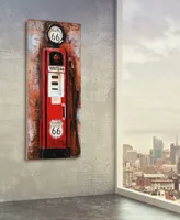Empire Art Direct Gas Pump Mixed Media Iron Hand Painted Dimensional Wall Art, 48" x 24" x 2.8"