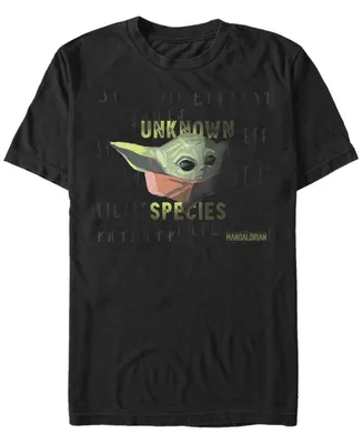Fifth Sun Star Wars The Mandalorian The Child Unknown Species Short Sleeve Men's T-shirt