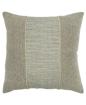 Rizzy Home Stripes Polyester Filled Decorative Pillow, 20" x 20"