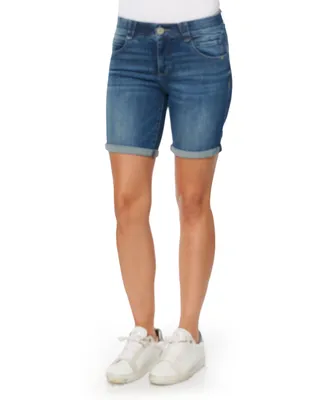 Democracy 7" "Ab" Solution Rolled Hem Slim Fit Short