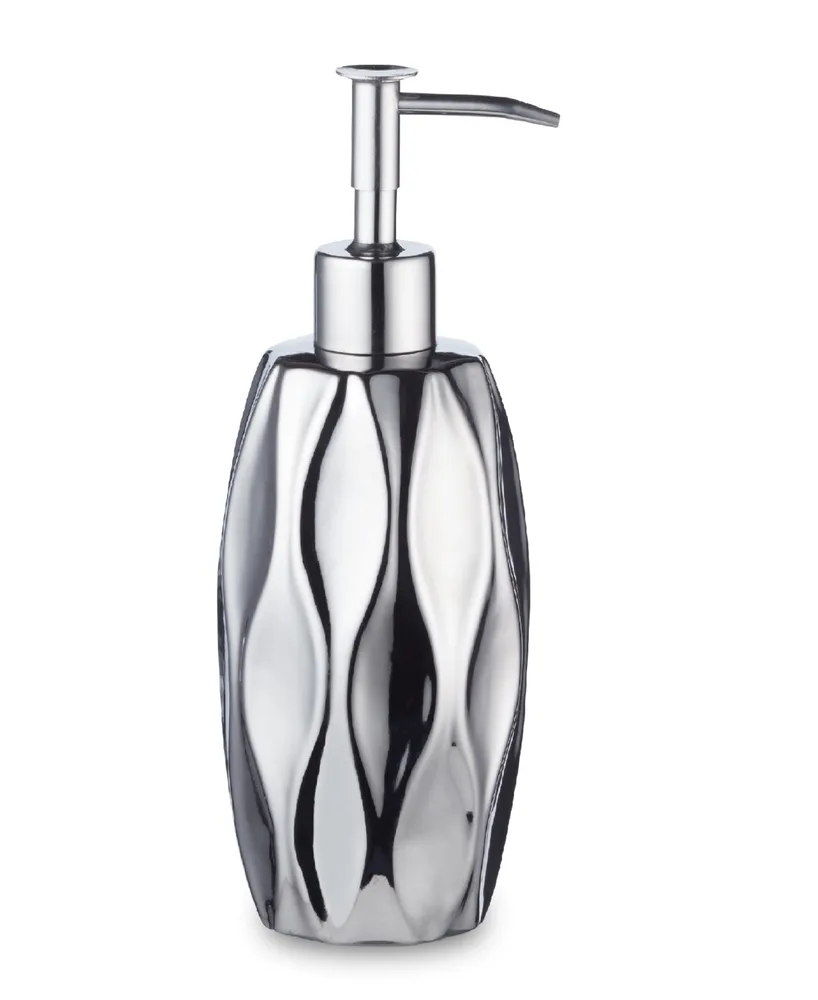 Roselli Trading Company Silver Wave Lotion Pump - Silver