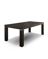 Furniture of America Terraview Expandable Leaf Rectangular Dining Table