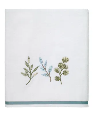 Avanti Ombre Leaves Botanical Cotton Bath Towel, 27" x 50"