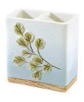 Avanti Ombre Leaves Botanical Resin Toothbrush Holder