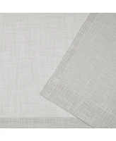 Exclusive Home Curtains Jacinta Flippable Side Ruffle Sheer Rod Pocket Curtain Panel Pair, 54" x 84", Set of 2