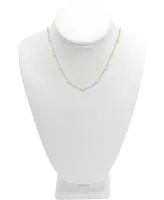 And Now This 18" Statement Necklace Silver or Gold Plate