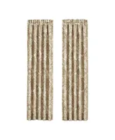 J Queen New York Sandstone Window Panel Pair, 50" x 84"