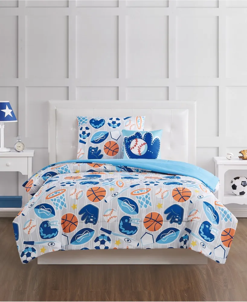 My World Kids All Star 3-Pc. Comforter Set