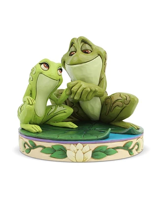 Jim Shore Tiana and Naveen As Frogs Figurine