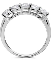 Arabella Cubic Zirconia Ring 14k White Gold