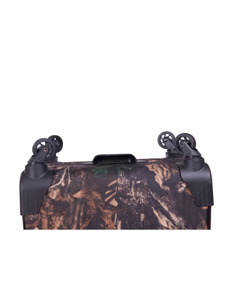 American Flyer Camo Green 5 Piece Spinner Luggage Set