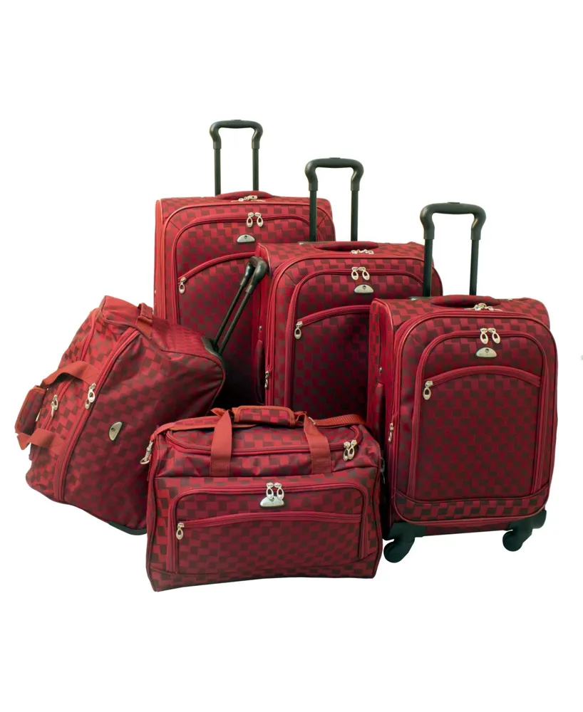 American Flyer Madrid 5 Piece Spinner Luggage Set