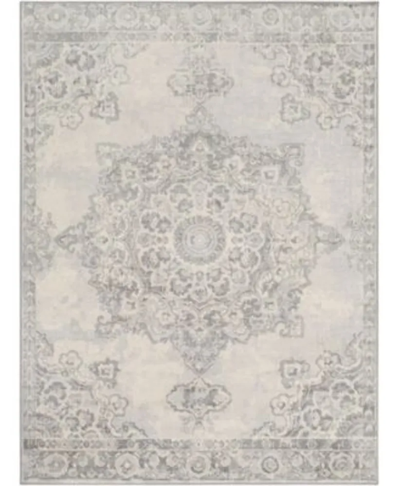 Surya Rugs Monaco Moc 2301 Silver Area Rug