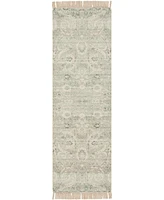 Livabliss Zainab Zai- Sage 2'6" x 8' Runner Area Rug