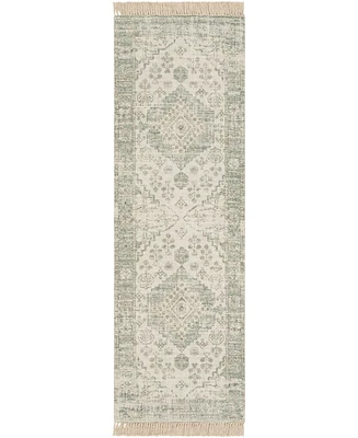Livabliss Zainab Zai-2311 Sage 2'6" x 8' Runner Area Rug