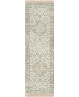 Livabliss Zainab Zai-2311 Sage 2'6" x 8' Runner Area Rug