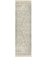 Livabliss Zainab Zai-2316 Sage 2'6" x 8' Runner Area Rug