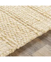 Surya Aria Iaa-1001 White 5' x 8' Area Rug