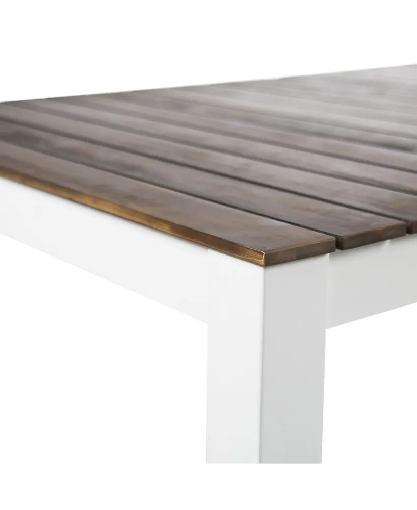 Noble House Bali Outdoor Dining Table with Legs - Off