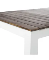 Noble House Bali Outdoor Dining Table with Legs - Off