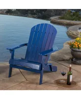 Noble House Hanlee Folding Adirondack Chair