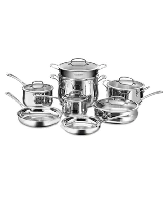 Cuisinart Contour Stainless Steel 13-Pc. Cookware Set