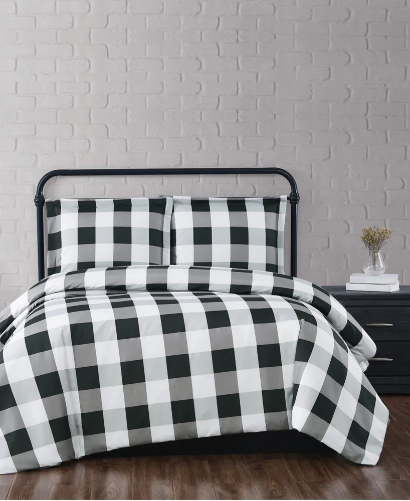 Truly Soft Everyday Buffalo Plaid Full/Queen Comforter Set