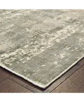 Jhb Design Creation CRE06 Gray 9' x 12' Area Rug