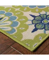 Jhb Design Bella Bel10 Green Rug