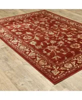 Jhb Design Romeo Rom02 Red Rug