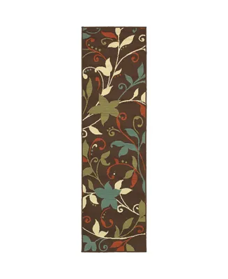 Jhb Design Negril NEG11 2'3" x 7'6" Runner Rug