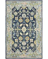 Jhb Design Garden Gar05 Navy Rug