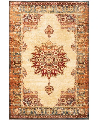 Jhb Design Romeo ROM07 Gold 7'10" x 10' Area Rug