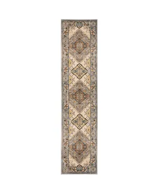 Jhb Design Romeo ROM03 Gray 1'10" x 7'6" Runner Rug