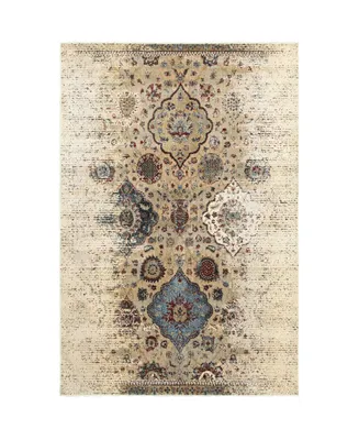 Jhb Design Gotham GOT02 Ivory 5'3" x 7'6" Area Rug