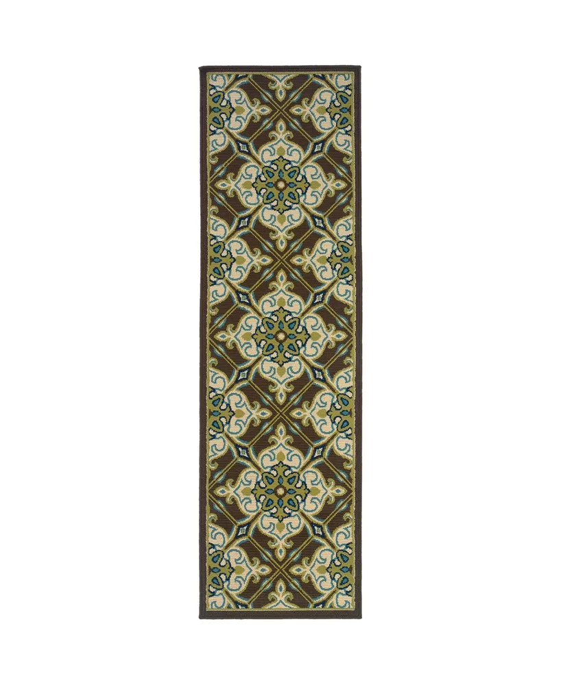 Jhb Design Bella BEL03 2'3" x 7'6" Runner Rug