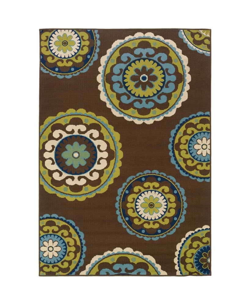 Jhb Design Bella BEL11 7'10" x 10'10" Outdoor Area Rug