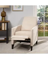 Noble House Alscot Contemporary Push Back Recliner