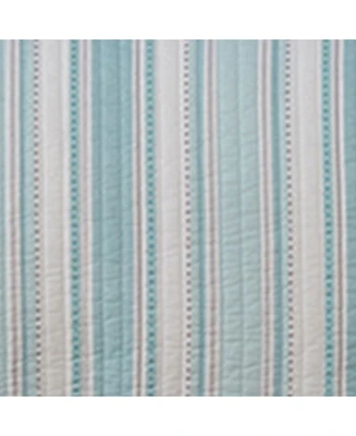 Levtex Cape Coral Stripe Reversible 2-Pc. Quilt Set, Twin