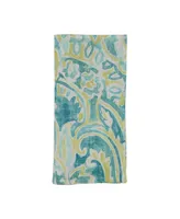 Saro Lifestyle Distressed Paisley Napkin Set of 4