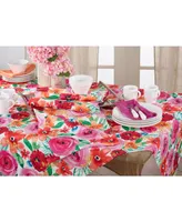 Saro Lifestyle Santa Monica Floral Table Runner