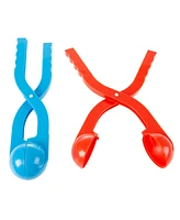 Hey Play Snowball Maker Tool With Handle For Snow Ball Fights, Fun Winter Outdoor Activities And More, For Kids And Adults, Set Of 2