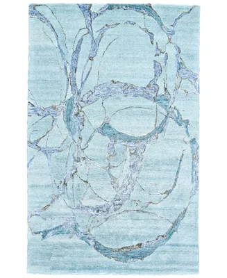 Closeout! Feizy Cosmo R8624 Robins Egg 5' x 8' Area Rug