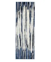 Feizy Milton R3468 Indigo 2'7" x 8' Runner Rug