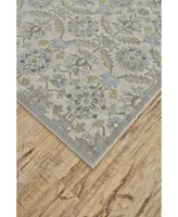 Feizy Katari R3375 Beige 2'10" x 7'10" Runner Rug